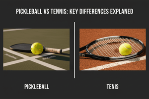 Pickleball vs Tennis: Key Differences Explained (Court, Rules, Equipment & More)
