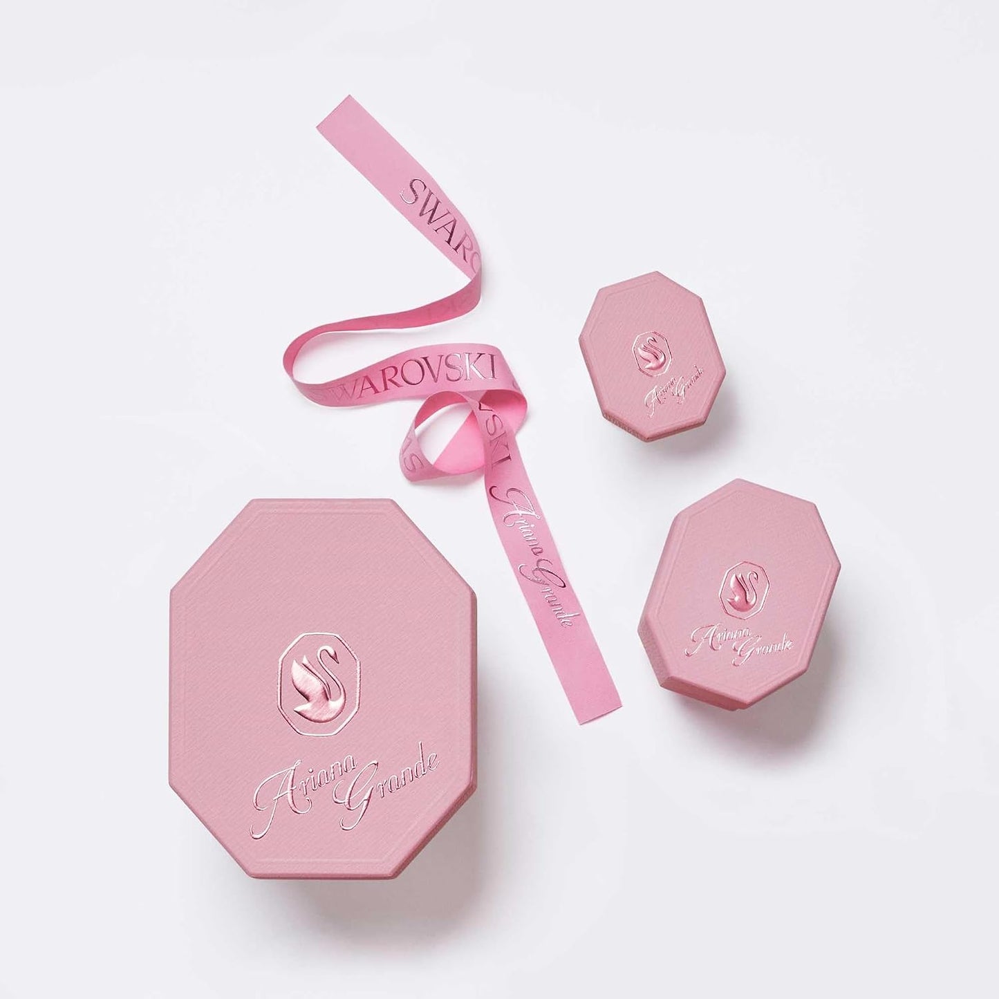 Swarovski Ariana Grande Collection, Clear Crystal & Pearls, Rhodium Finish, Necklaces, Earrings and Bracelets - Tennis Mindset
