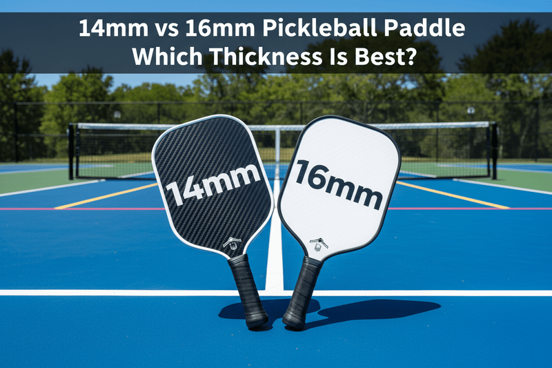 14mm vs 16mm Pickleball Paddle: Which Thickness Is Best?