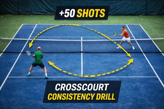 Tennis court drills