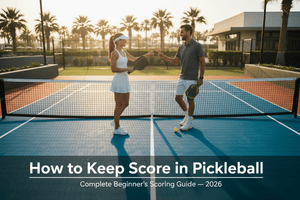 How to Keep Score in Pickleball: Complete Beginner's Scoring Guide (2026)