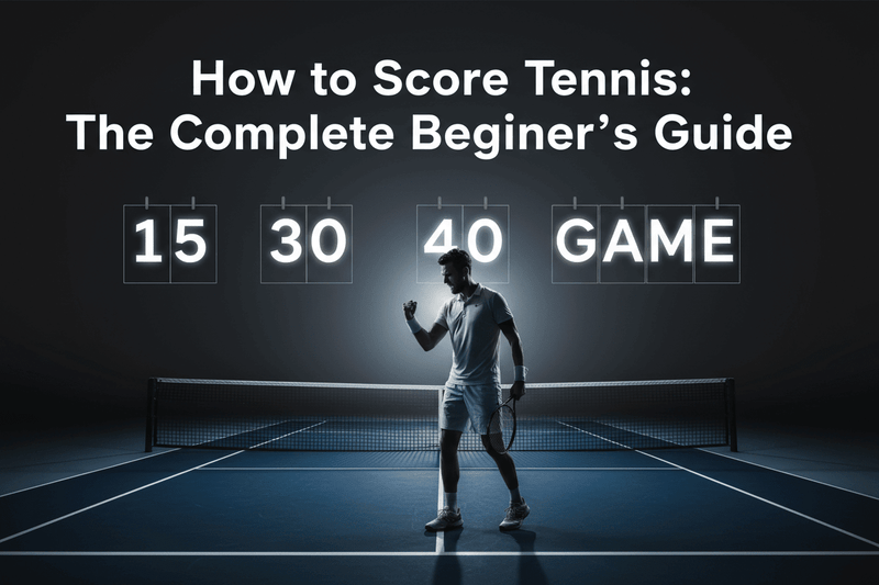 How to Score Tennis: Complete Beginner's Guide to Tennis Scoring