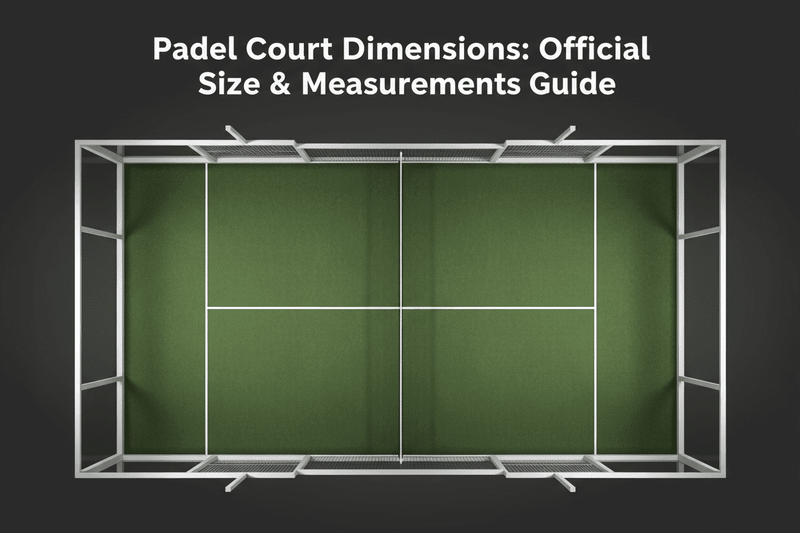 Padel Court Dimensions: Official Size & Measurements Guide