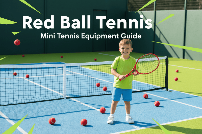 Red Ball Tennis Equipment: The Complete Guide for Mini Tennis Players