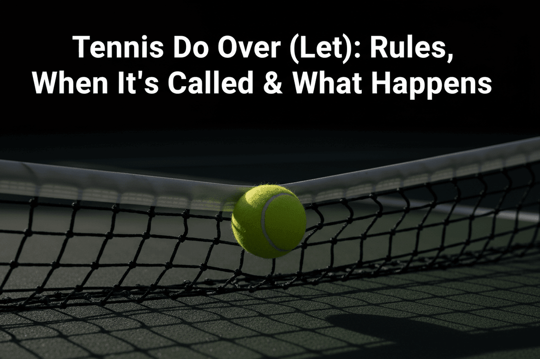 Tennis Do Over (Let): Rules, When It's Called & What Happens - Tennis Mindset