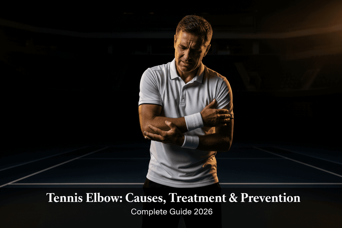 Tennis Elbow: Causes, Treatment & Prevention (Complete Guide 2026) - Tennis Mindset