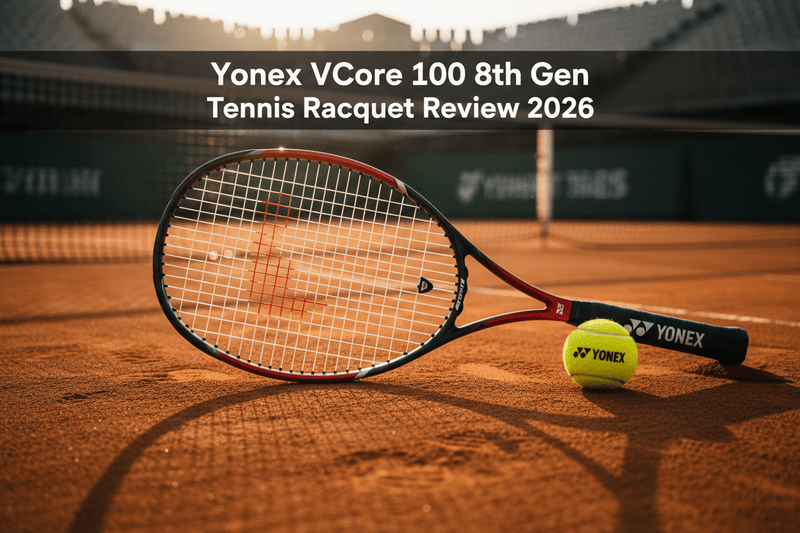 Yonex VCore 100 8th Gen Tennis Racquet Review 2026