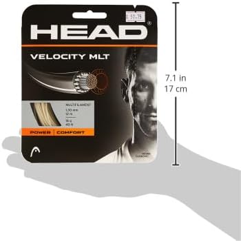 HEAD Velocity MLT Tennis Racket String 40' Set Multifilament Racquet String