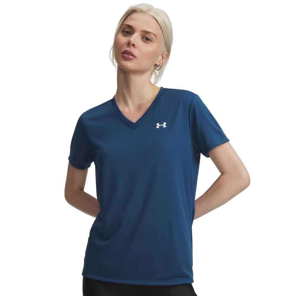 Under Armour Tech Short Sleeve V-Neck Solid
