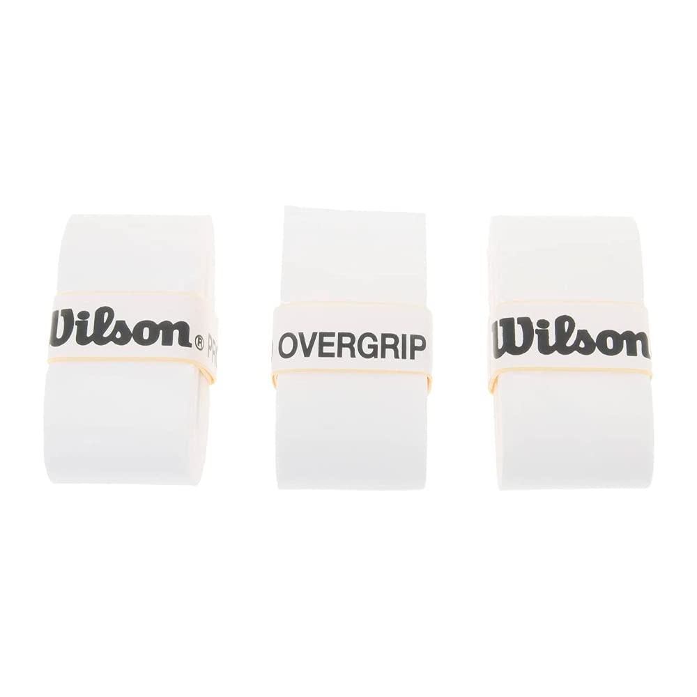 Wilson Pro Overgrip Tennis Racket Grips - Pack of 3