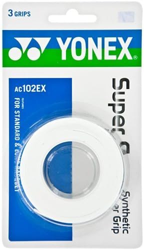 Yonex Overgrip Super GRAP 3 Pack - Tennis, Badminton, Squash - Choice of Colors