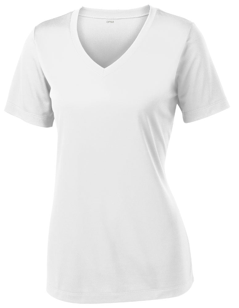V Neck T Shirts for Women, Athletic Short Sleeve Workout Top, UV Sun Protection, Quick Dry Moisture Wicking Shirts for Women