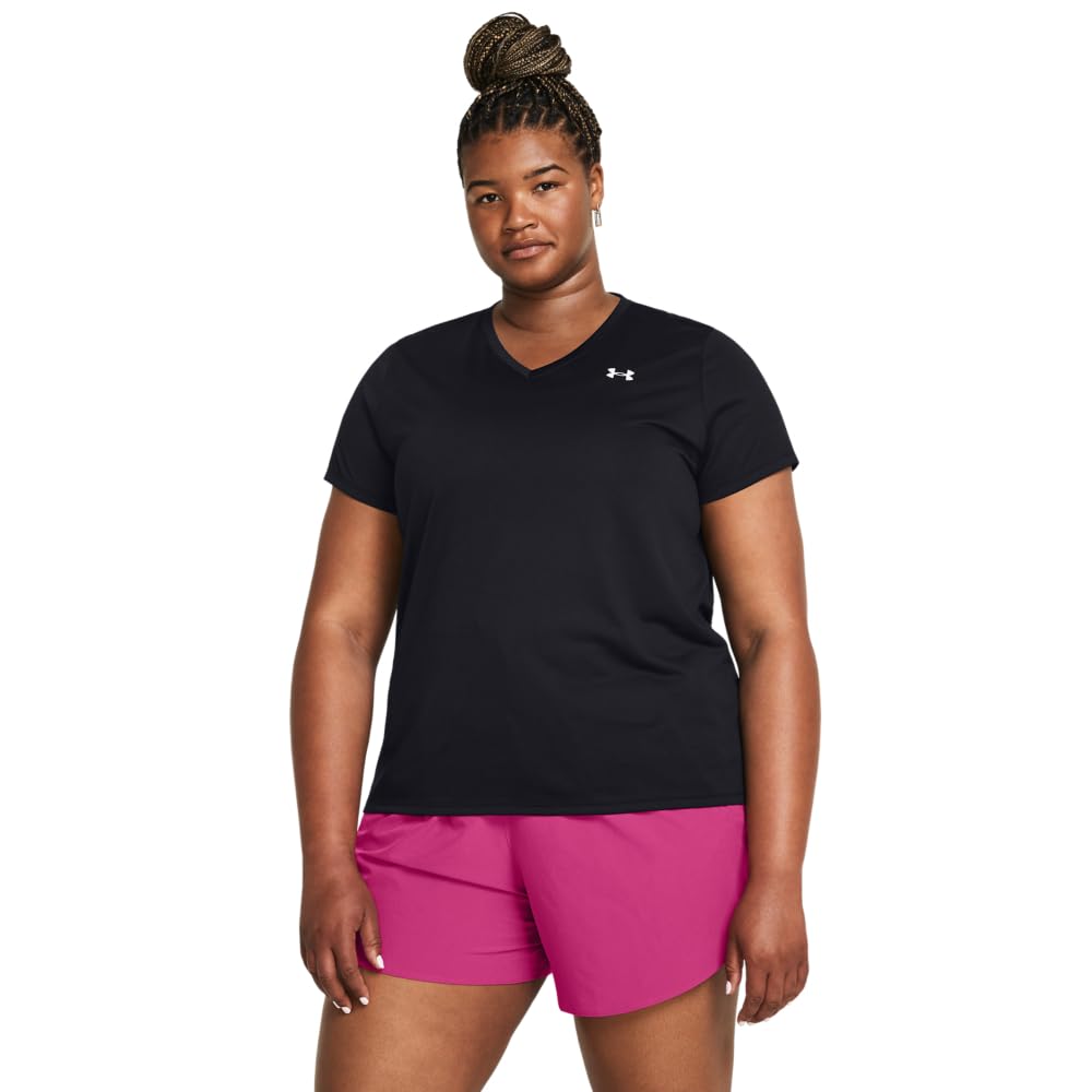 Under Armour Tech Short Sleeve V-Neck Solid