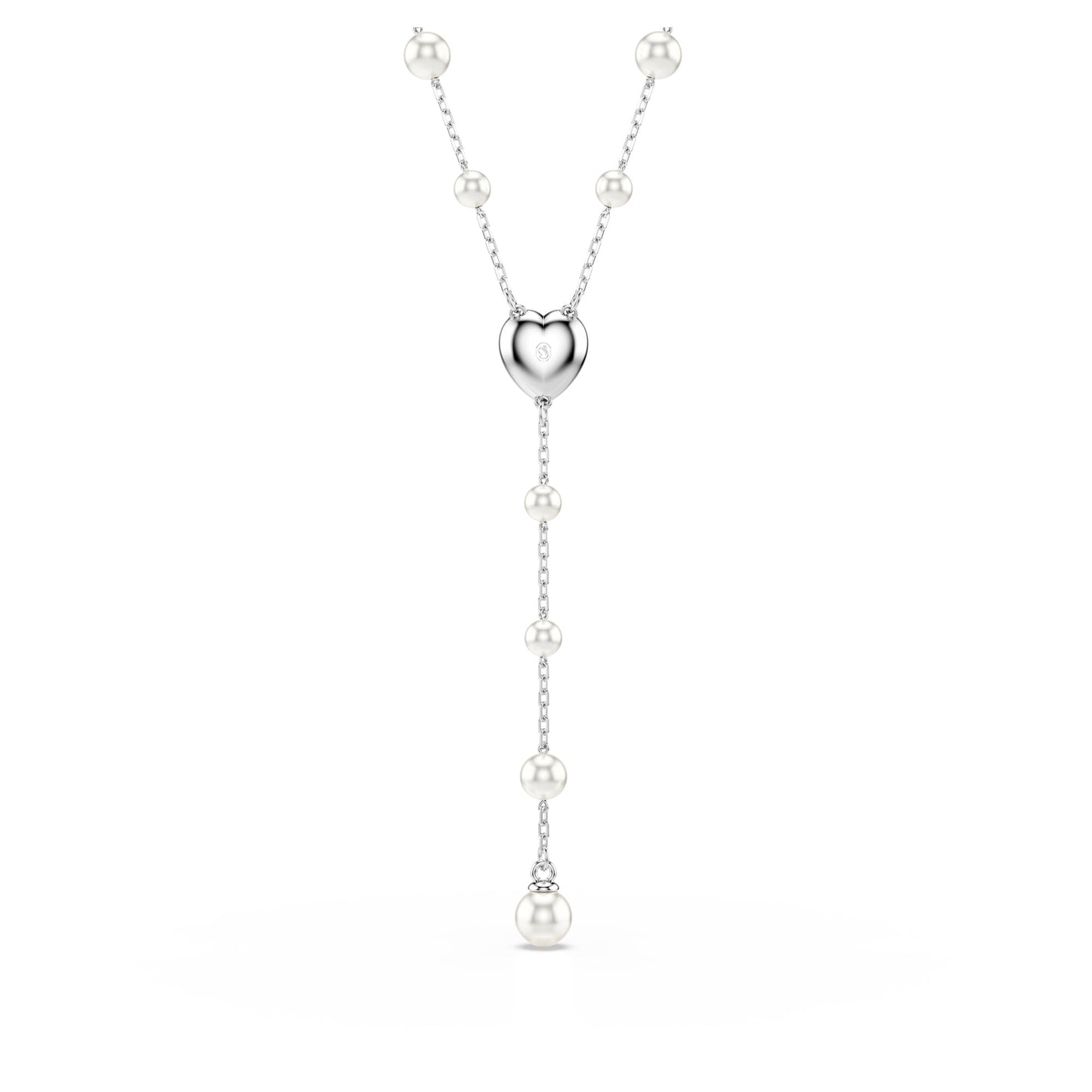 Swarovski Ariana Grande Collection, Clear Crystal & Pearls, Rhodium Finish, Necklaces, Earrings and Bracelets - Tennis Mindset