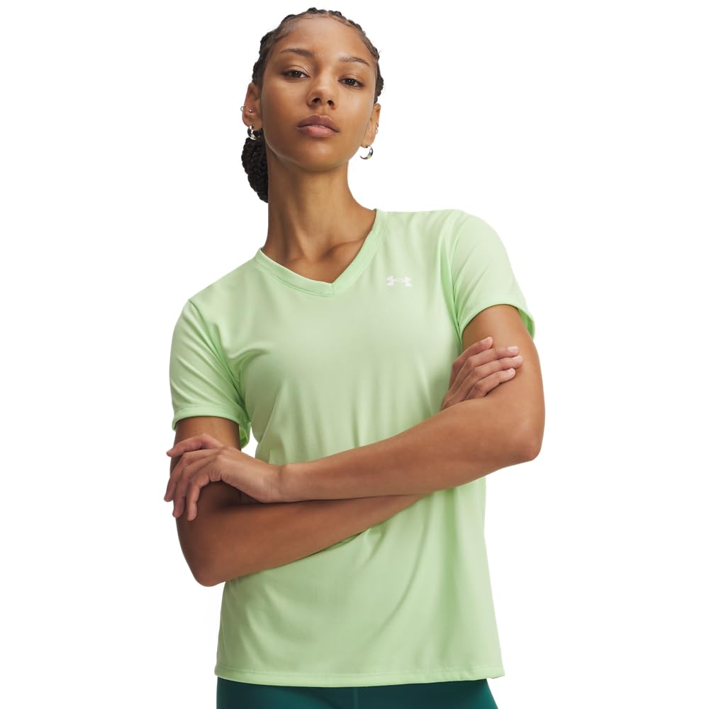 Under Armour Tech Short Sleeve V-Neck Solid