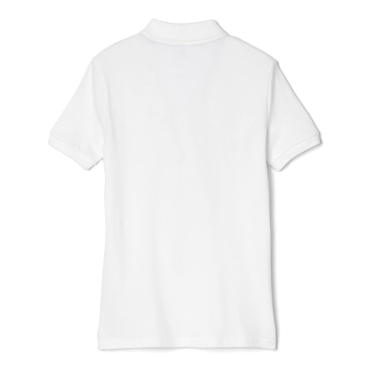 French Toast Women's Juniors' Short Sleeve Stretch Pique Polo Shirt