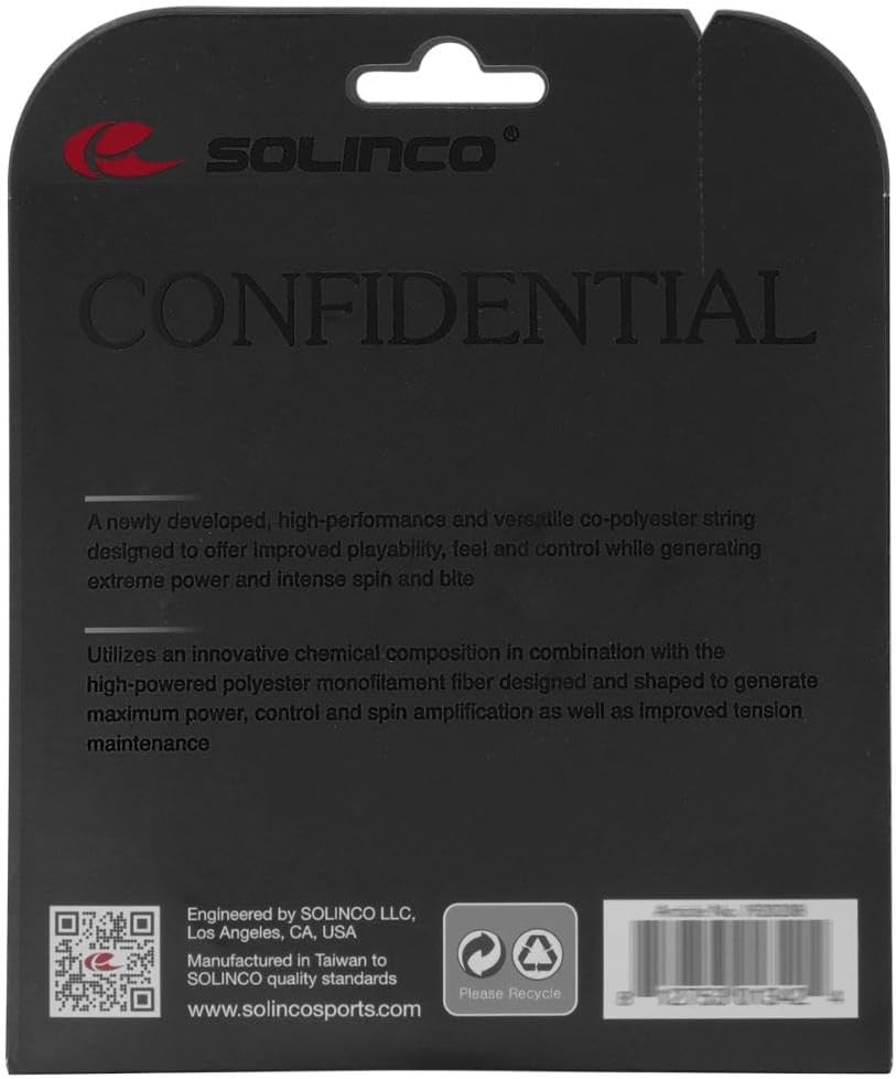 Solinco Confidential 17 Tennis String Set