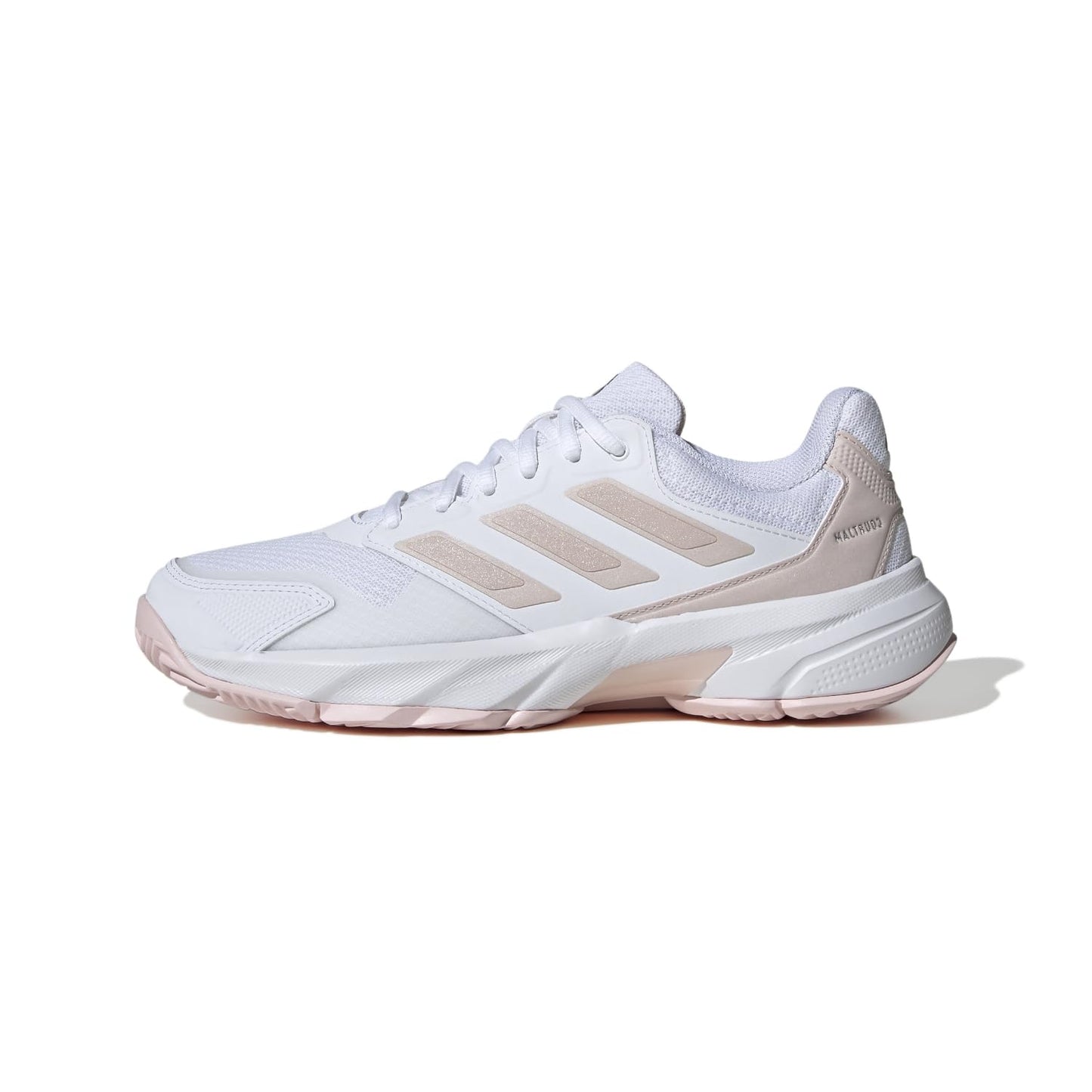 adidas Womens Courtjam Control 3 Tennis Sneakers Shoes - White