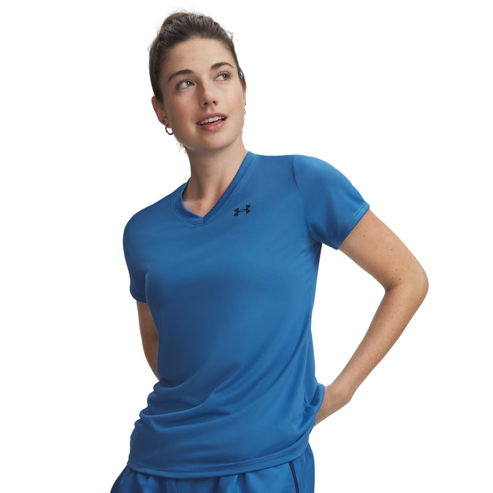 Under Armour Tech Short Sleeve V-Neck Solid
