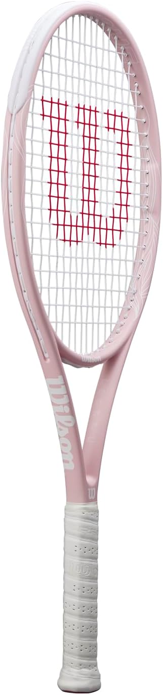 Wilson Intrigue SE 105 Adult Tennis Rackets - Strung with Sensation 16 Natural at Mid Range Tension