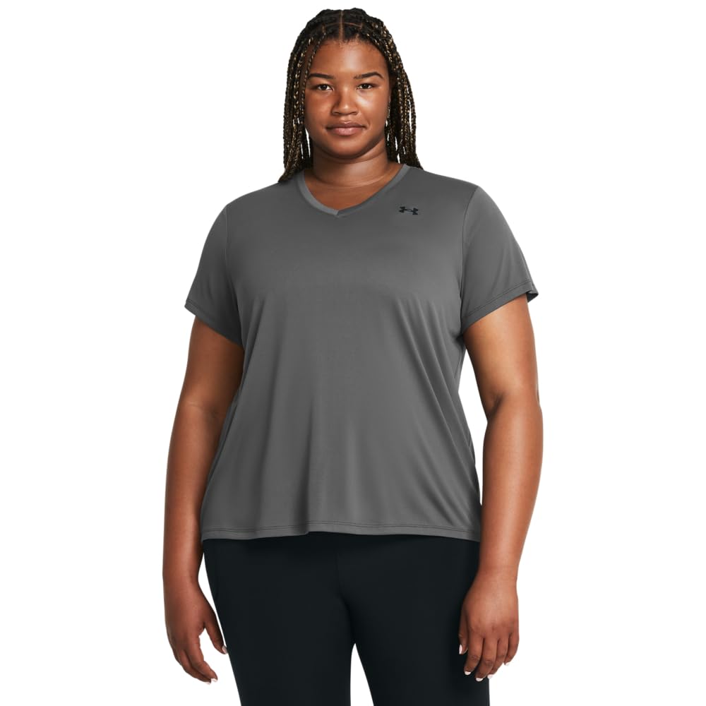 Under Armour Tech Short Sleeve V-Neck Solid