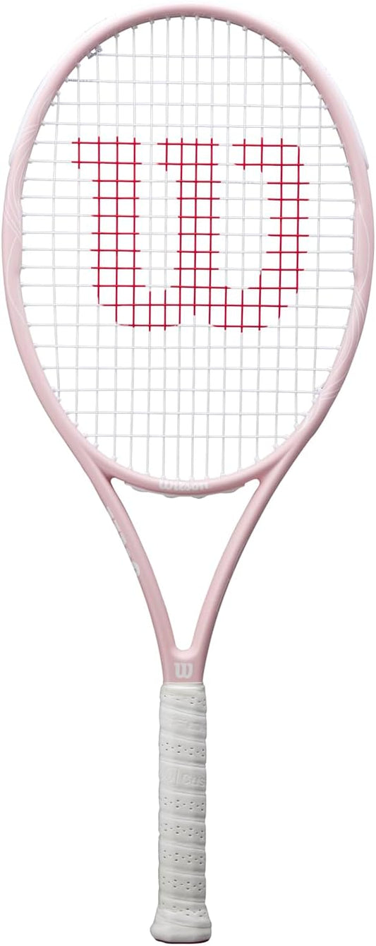 Wilson Intrigue SE 105 Adult Tennis Rackets - Strung with Sensation 16 Natural at Mid Range Tension