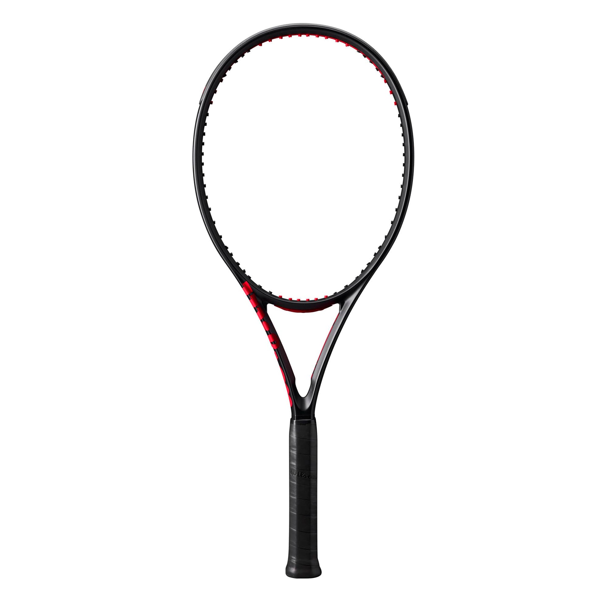 Wilson Clash 100 V3 Strung Adult Performance Tennis Racket - Grip Size 3-4 3/8", Strung with Sensation 16 Natural at Mid Range Tension - Tennis Mindset
