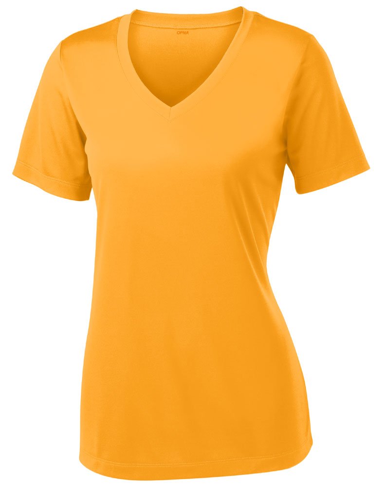 V Neck T Shirts for Women, Athletic Short Sleeve Workout Top, UV Sun Protection, Quick Dry Moisture Wicking Shirts for Women