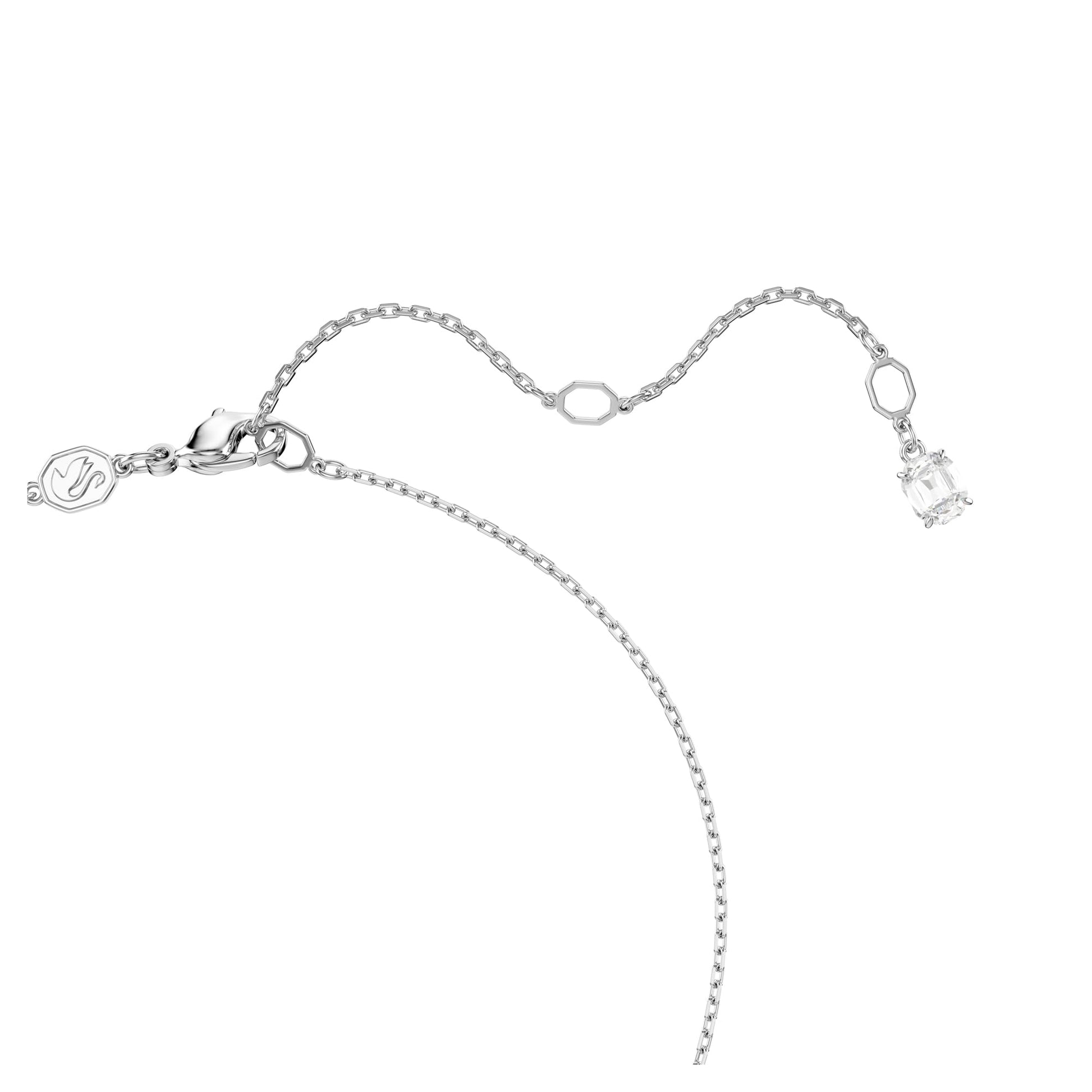 Swarovski Ariana Grande Collection, Clear Crystal & Pearls, Rhodium Finish, Necklaces, Earrings and Bracelets - Tennis Mindset