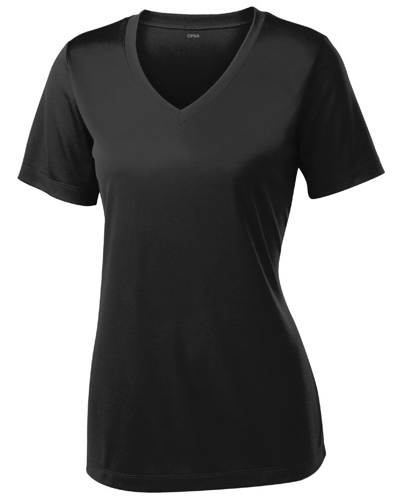 V Neck T Shirts for Women, Athletic Short Sleeve Workout Top, UV Sun Protection, Quick Dry Moisture Wicking Shirts for Women