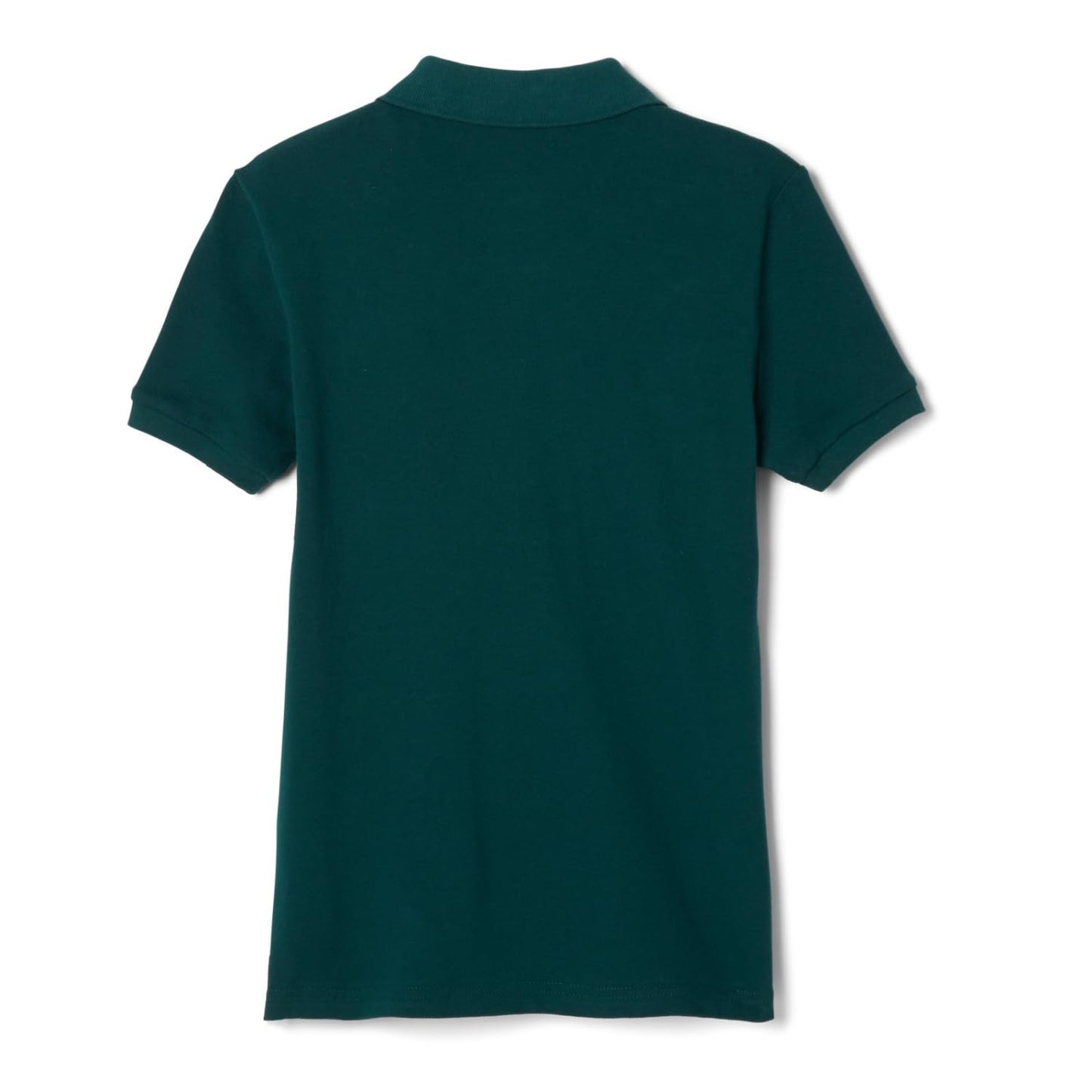 French Toast Women's Juniors' Short Sleeve Stretch Pique Polo Shirt