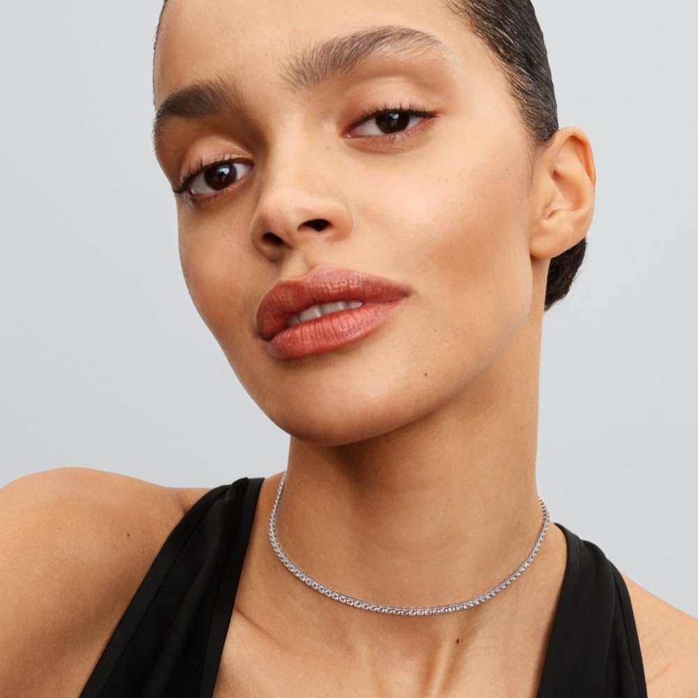 PANDORA Tennis Choker Necklace, 15.7" - Tennis Mindset