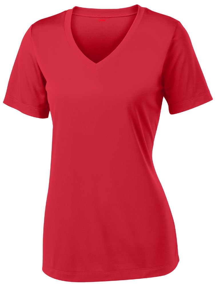 V Neck T Shirts for Women, Athletic Short Sleeve Workout Top, UV Sun Protection, Quick Dry Moisture Wicking Shirts for Women