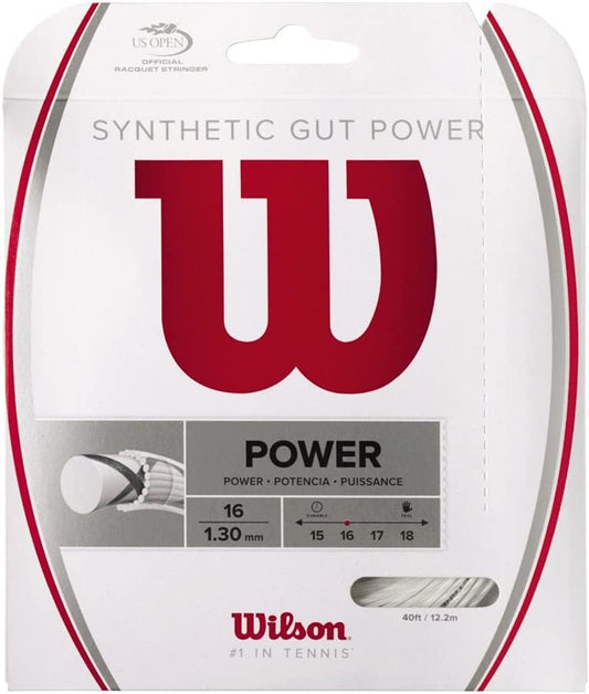 WILSON Synthetic Gut Power 17G Reel - Tennis Mindset