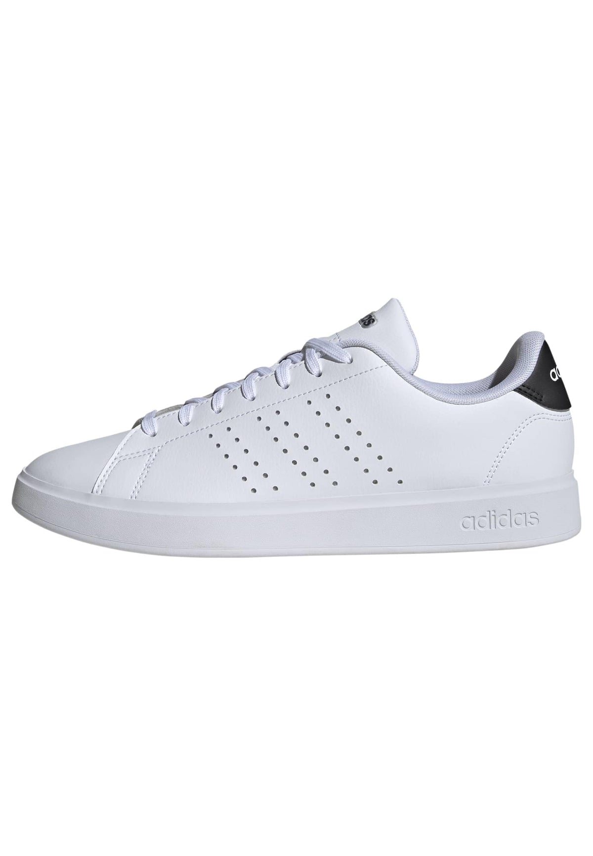 adidas Mens Advantage 2.0 Tennis Sneakers Shoes - White - Tennis Mindset
