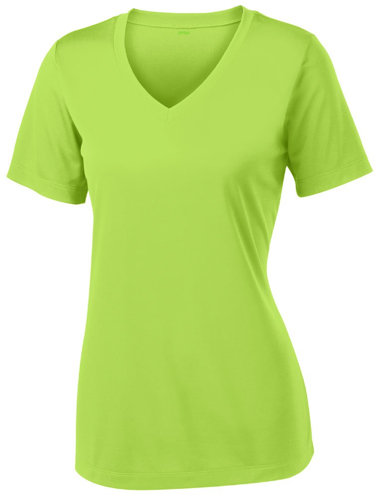 V Neck T Shirts for Women, Athletic Short Sleeve Workout Top, UV Sun Protection, Quick Dry Moisture Wicking Shirts for Women