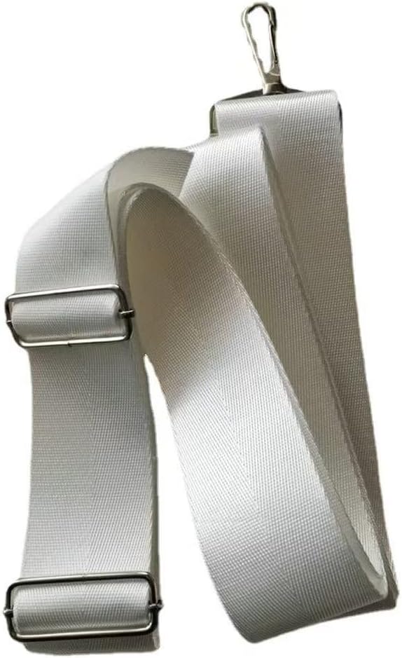 Tennis Net Center Strap Court Equipment Easy to Install Adjustable Net Webbing White for Tennis Nets - Tennis Mindset