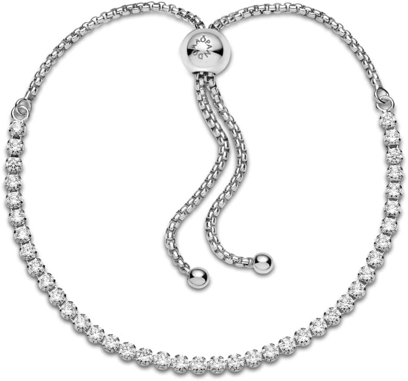 PANDORA Sparkling Slider Tennis Bracelet