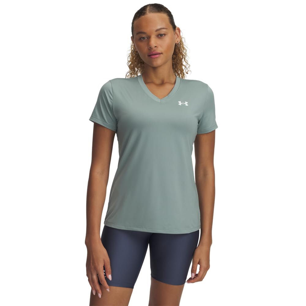 Under Armour Tech Short Sleeve V-Neck Solid