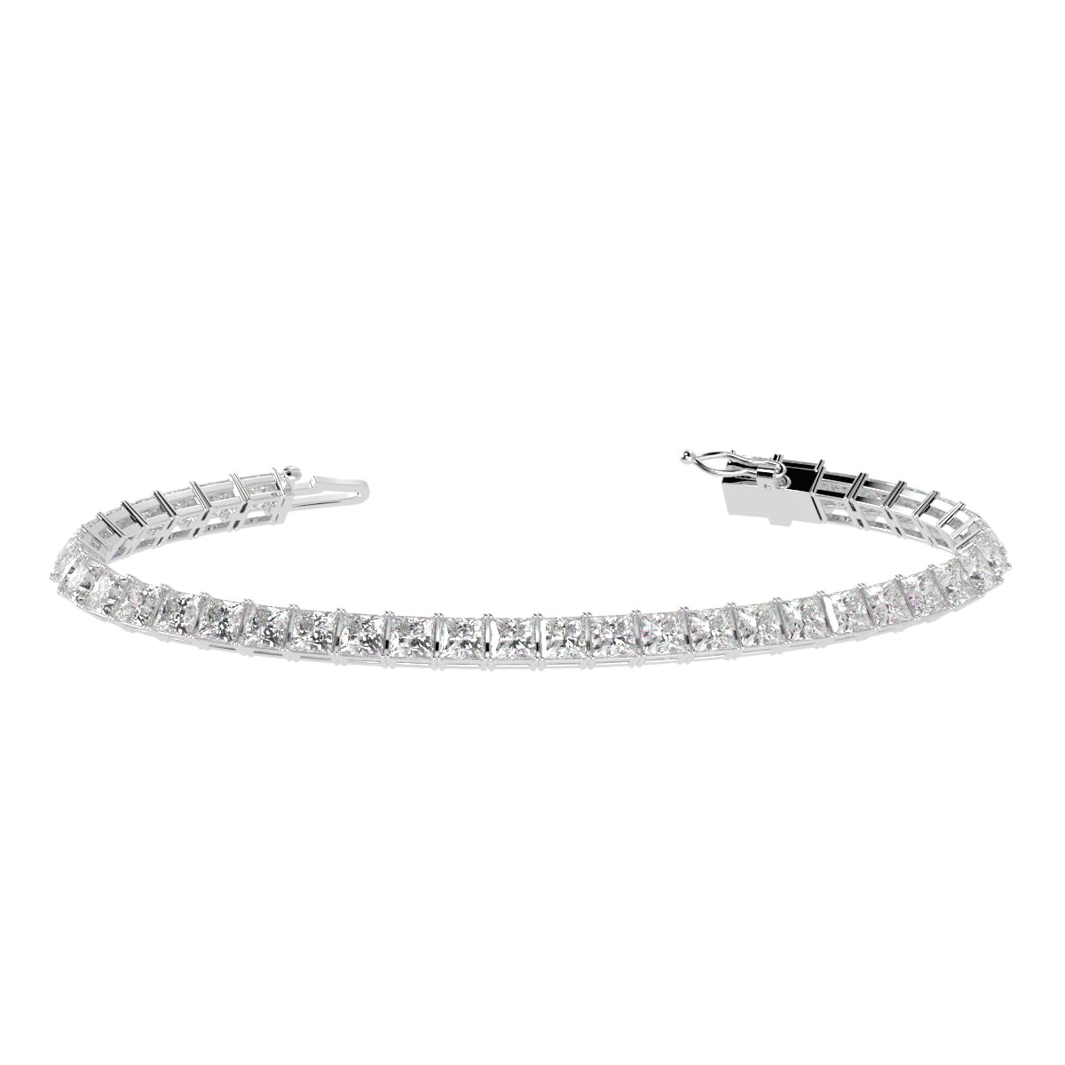 Houston Diamond District 2 to 28 CT Lab Grown Diamond Tennis Bracelet