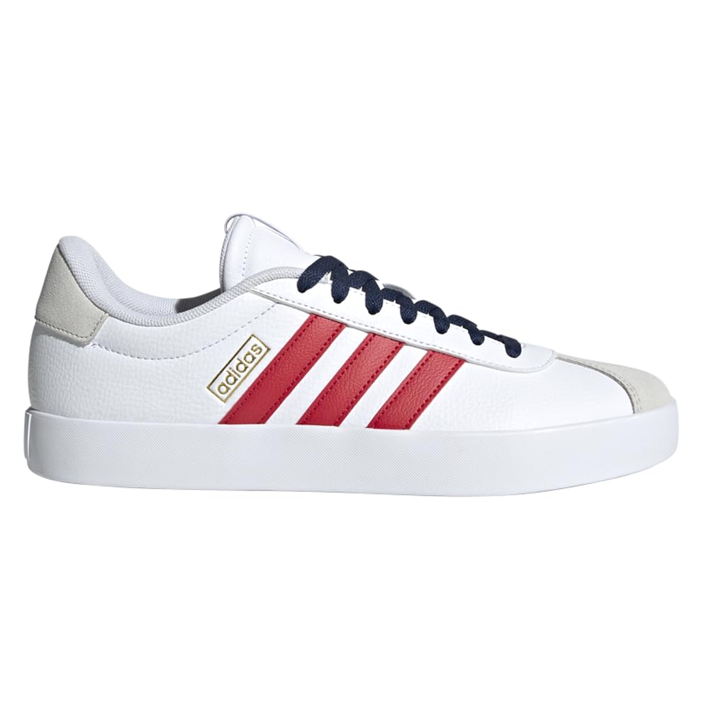 adidas Mens Vl Court 3.0 Sneakers Shoes Casual - Grey - Tennis Mindset