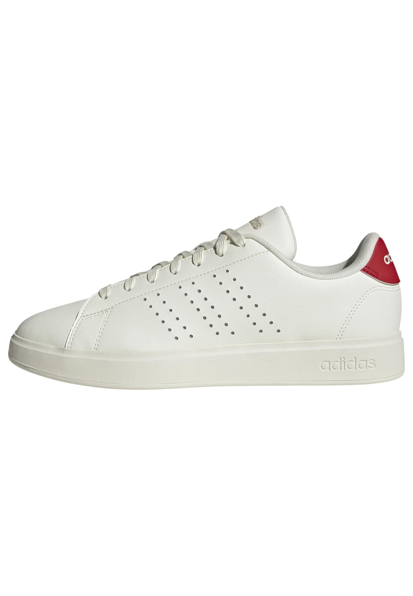 adidas Mens Advantage 2.0 Tennis Sneakers Shoes - White