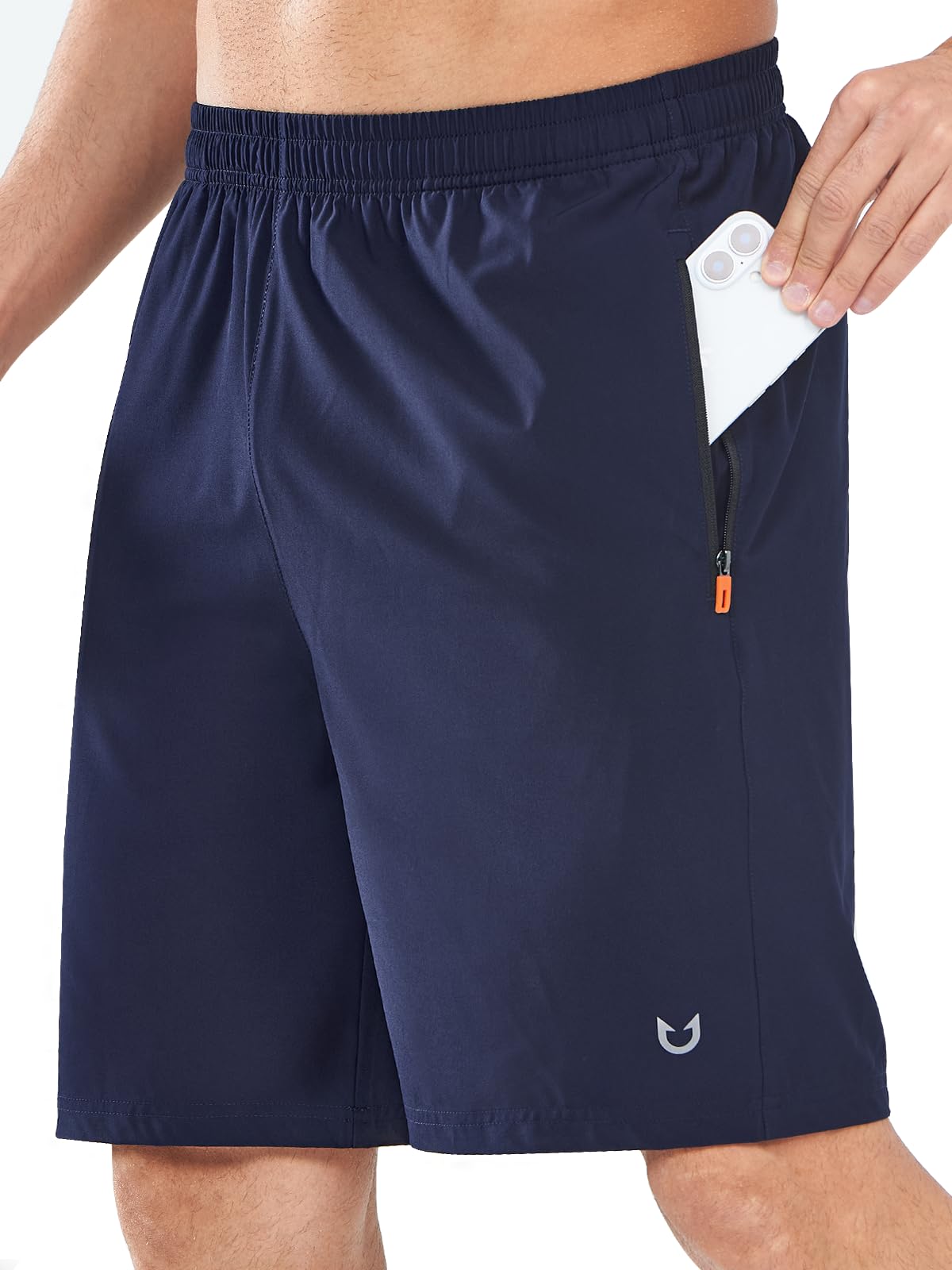 NORTHYARD Men's Athletic Running Shorts Quick Dry Lightweight Zip Pockets - Tennis Mindset