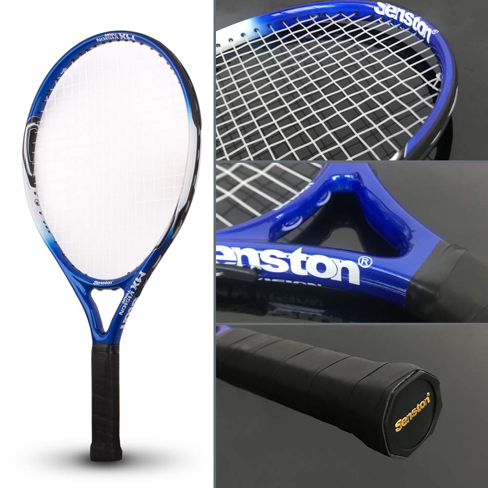 Senston 19" 23" 25" Kids Junior Tennis Racquet for Kids Children Boys Girls Tennis Rackets with Racket Cover - Tennis Mindset