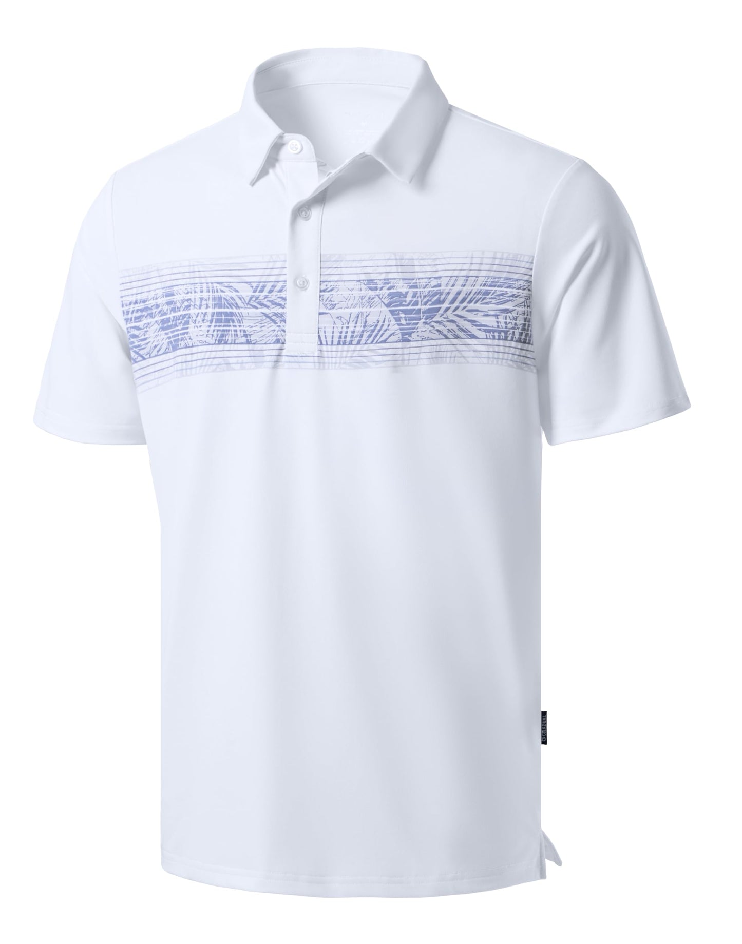 Men's Golf Polo Shirts Dry Fit Moisture Wicking Performance Short Sleeve - Tennis Mindset