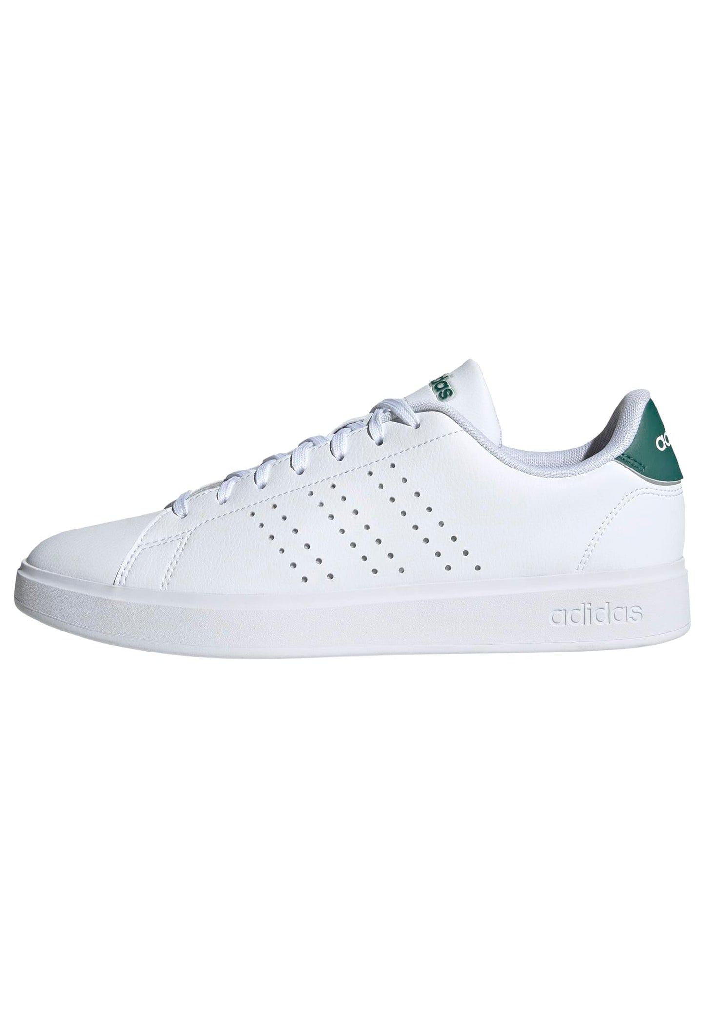 adidas Mens Advantage 2.0 Tennis Sneakers Shoes - White