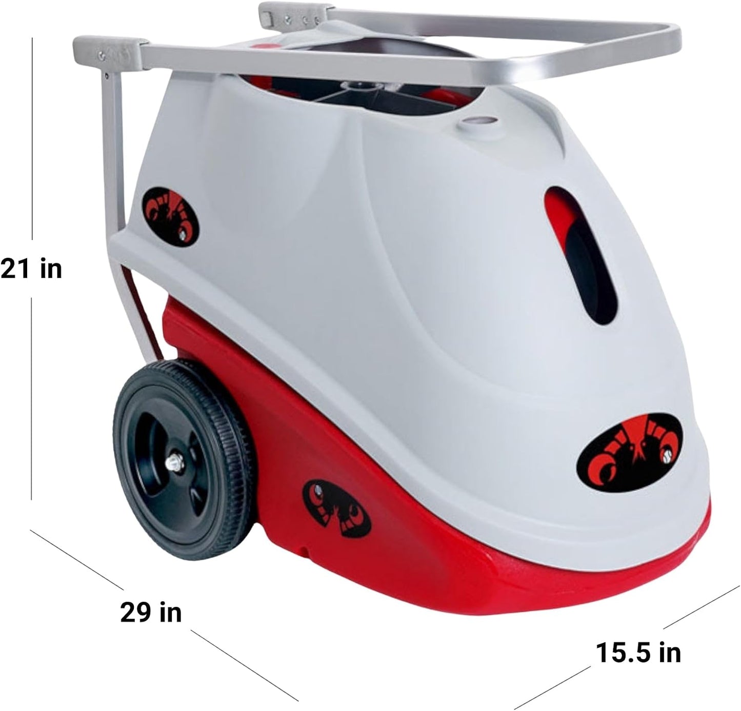 LOBSTER Sports Elite Tennis Ball Machine - Auto Portable Tennis Ball Launcher, Preloaded & Custom Drills, Spin Control, Lob Elevation Switch, Ball Speed (up to 80MPH), with Multi-Function Remote - Tennis Mindset