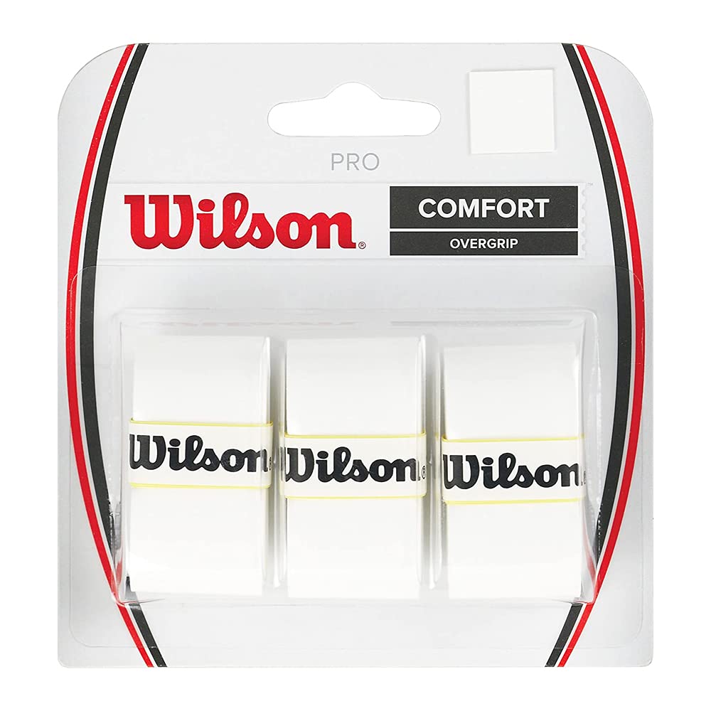 Wilson Pro Overgrip Tennis Racket Grips - Pack of 3