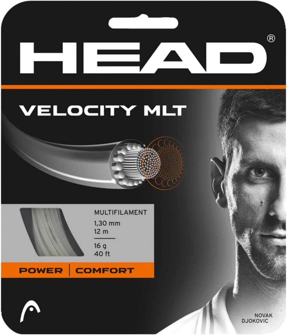 HEAD Velocity MLT Tennis Racket String 40' Set Multifilament Racquet String