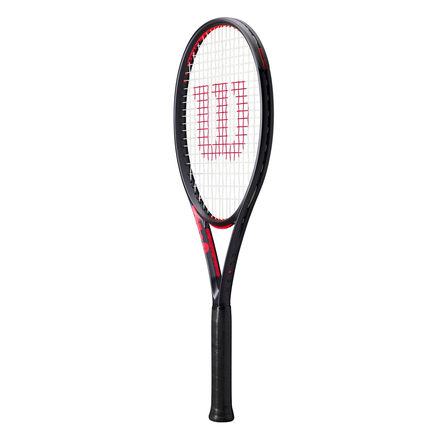 Wilson Clash 100 V3 Strung Adult Performance Tennis Racket - Grip Size 3-4 3/8", Strung with Sensation 16 Natural at Mid Range Tension - Tennis Mindset